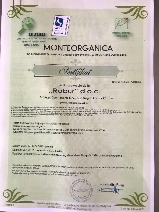 Bio Villas Podgorica Zewnętrze zdjęcie